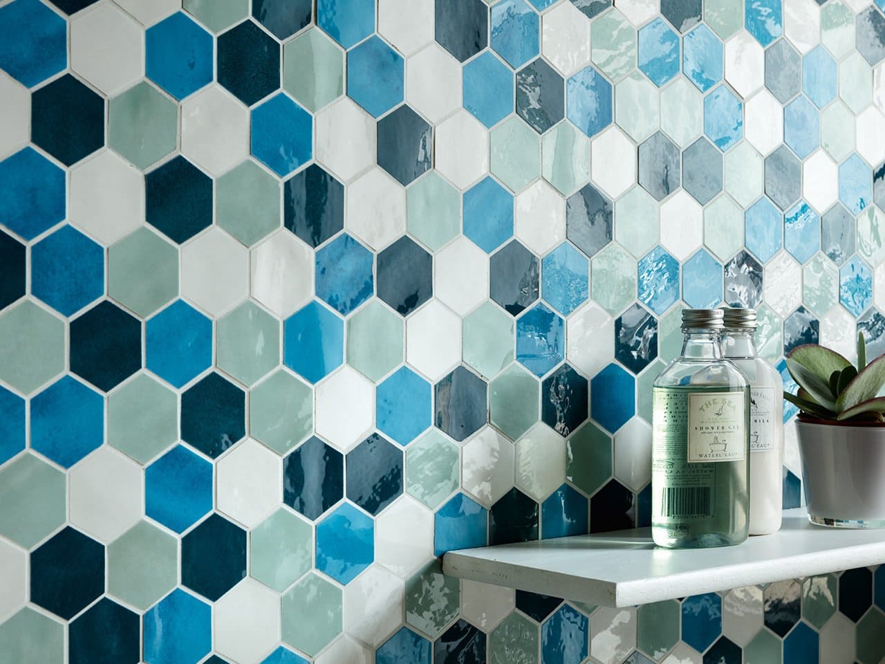 Mosaico lucido rivestimento Bagno Mosaico lucido rivestimento Bagno