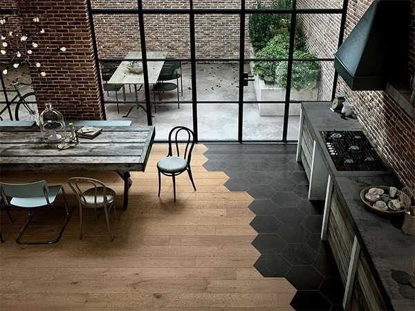 Comment assortir le parquet et le carrelage