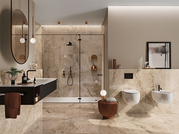 Idées pour l'aménagement d'une grande salle de bains